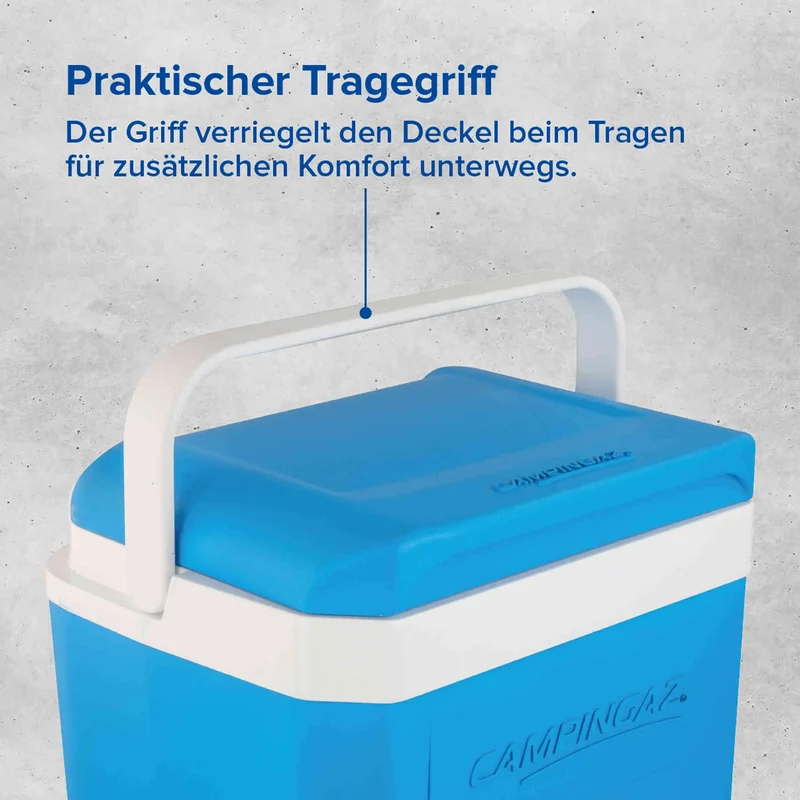 Campingaz Kühlbox Icetime Plus 30 Liter | bis zu 27 Stunden Kühlung
