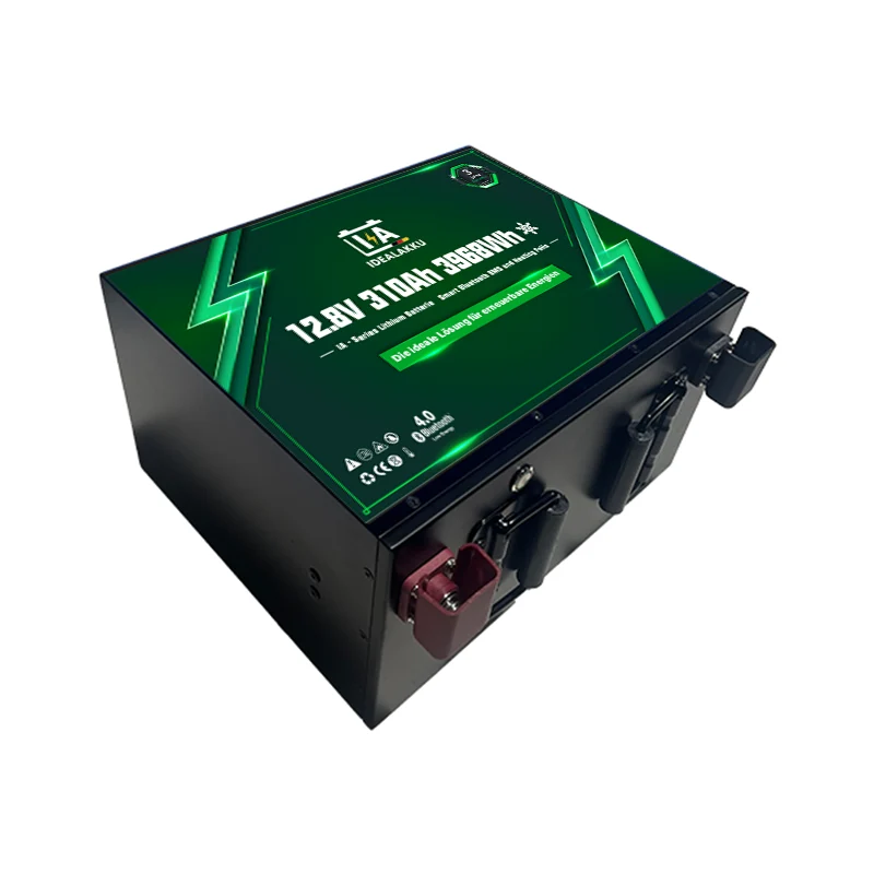 Batterie Lithium LiFePO4 12.8V 310Ah Idealakku IA-12-310H – Remplacement AGM Gel Haute Capacité