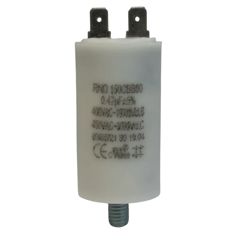 Condensateur 0.47µf / 450 v + 4 cosses horizontales