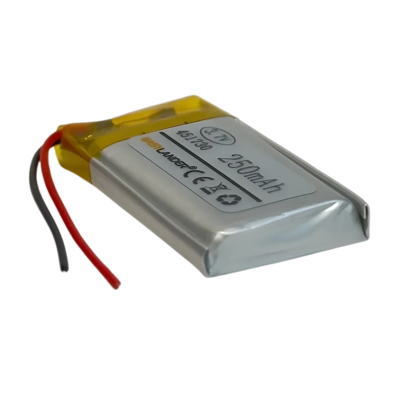 Batterie LiPo 451730 3,7 V 250 mAh avec protection PCB