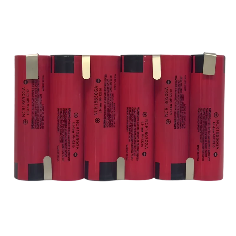 Batterie 6S1P Li-ion 24V / 25.2V 3.5Ah – 6x18650 avec pattes à souder