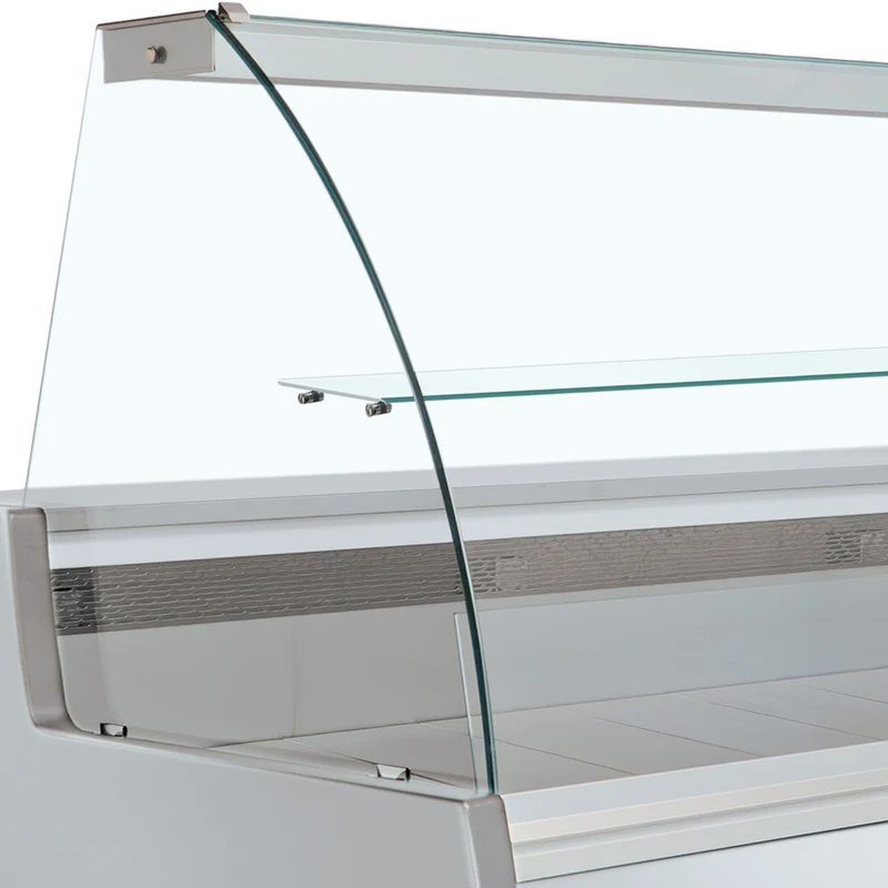 Kühltheke mit Umluftkühlung & gekühltem Unterbau , 2500 mm, MA25/E8-R2V