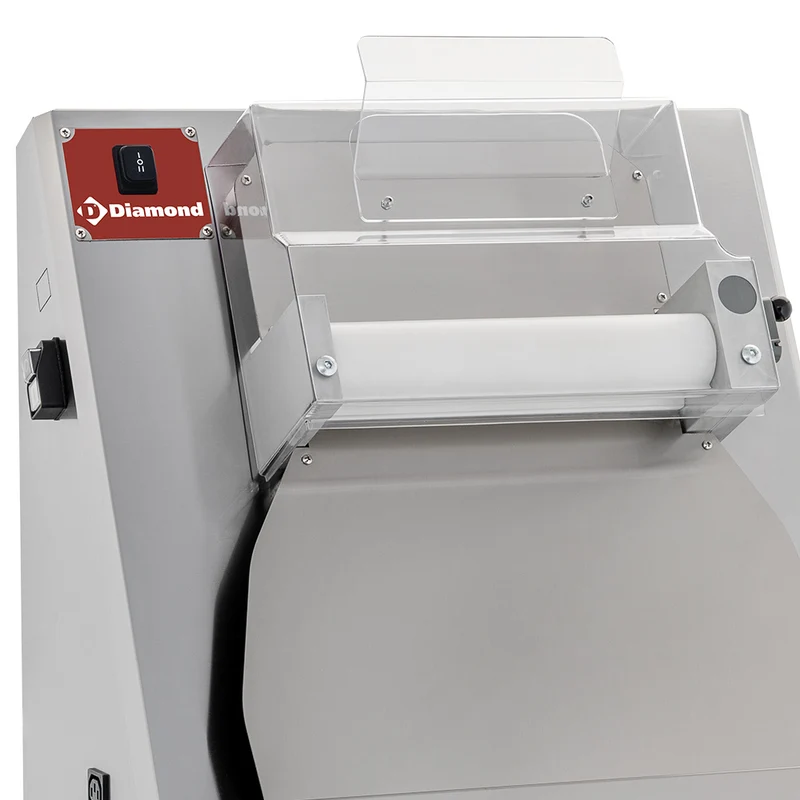 Professionelle Teigausrollmaschine für Pizzateig bis 40 cm, L42/XR