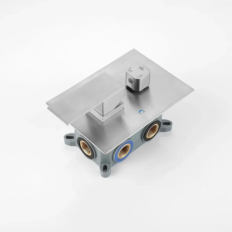 Top Shelf Shower System With Hand Shower And Tub Spout Featuring Rock Solid Brass And Stainless Steel Build Includes Self Cleaning Silicone Nozzle For Easy Maintenance And Delivers Continuous Powerful Water Flow With American Standard Connection