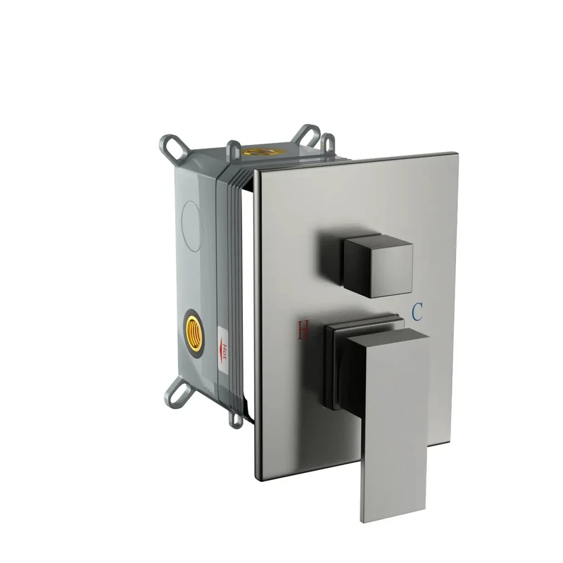 Wall Mounted Square Rainfall Shower System With Heavy Duty Stainless Steel And Rock Solid Brass Frame Featuring Slick Brushed Nickel Finish Adjustable Water Flow And Snazzy Handheld Combo For Your Sweet Bathroom Upgrade