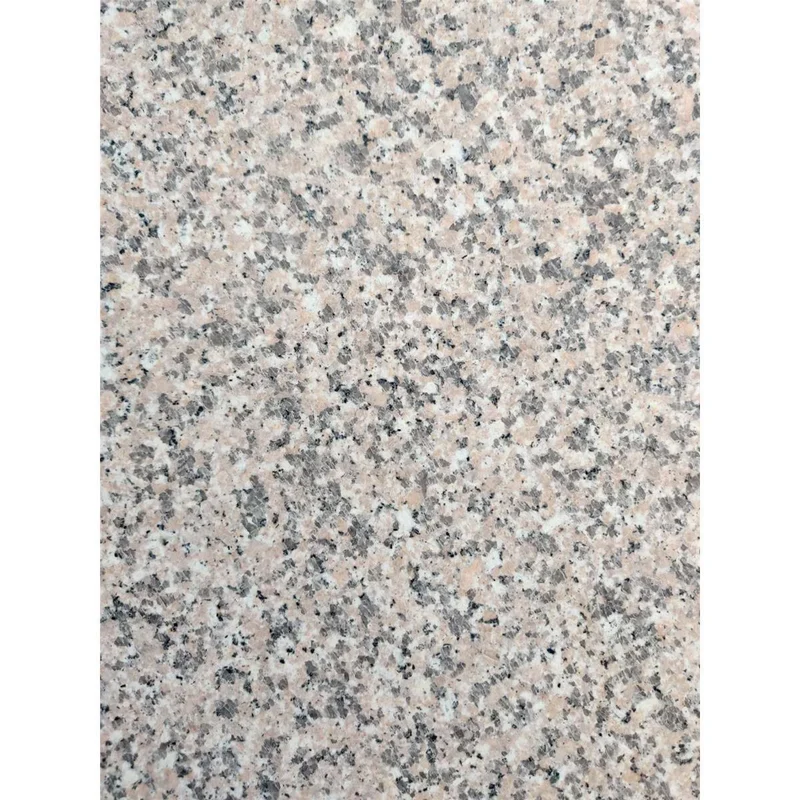 Salattheke, SNACK-Line, Kalte Theke, 6x GN1/1, Granit rosa-grau, 223x82x85.5 Glasaufbau Klarglas mit Zwischenablage, H=496mm