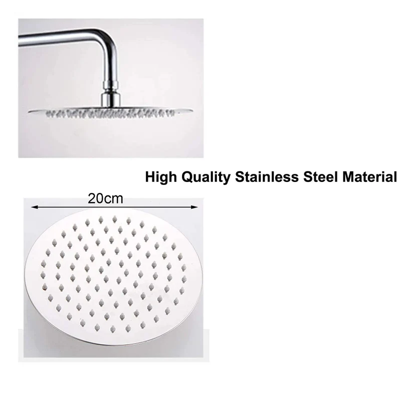 Top Shelf Concealed Shower System With Wall Mounted Chrome Rain Can And Heavy Duty Brass Mixing Valve For A Smooth Spa Bathroom Refresh Right At Home Or Any Hotel Suite