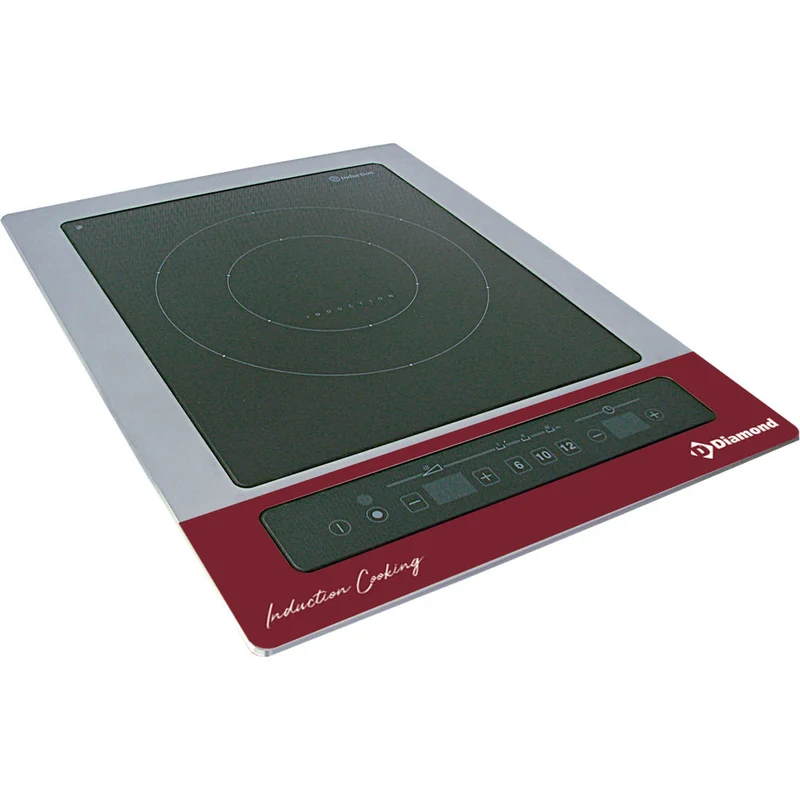 Professionelles Einbau-Induktionskochfeld 3,6 kW mit Touch-Steuerung, IND-36IB/M
