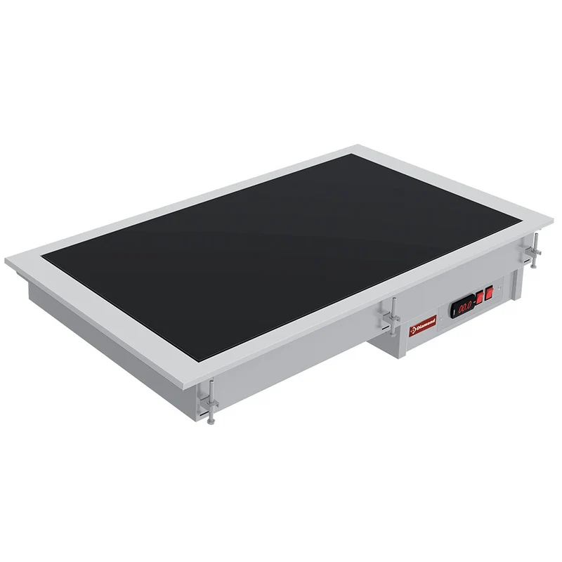 Warmhalteplatte Glaskeramik für 5x GN 1/1, IN/VCX18-P