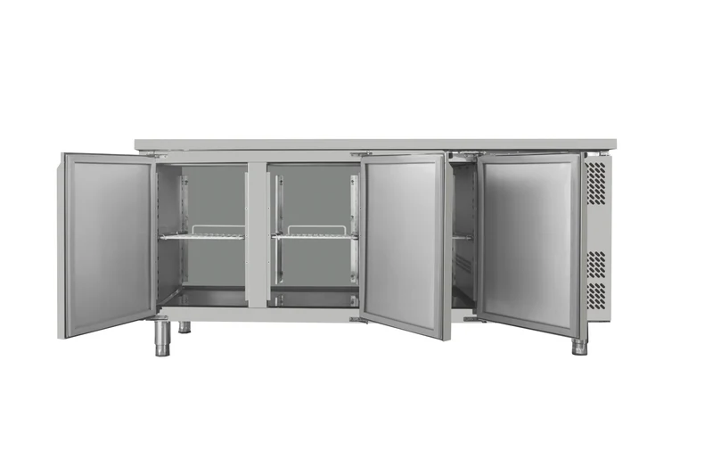 Kühltisch 3 Türen, Umluft, 180x70