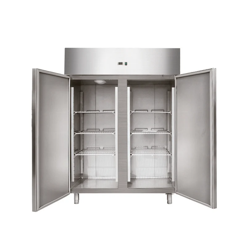Profi-Edelstahlkühlschrank 1145 Liter | Skyrainbow | Umluftkühlung