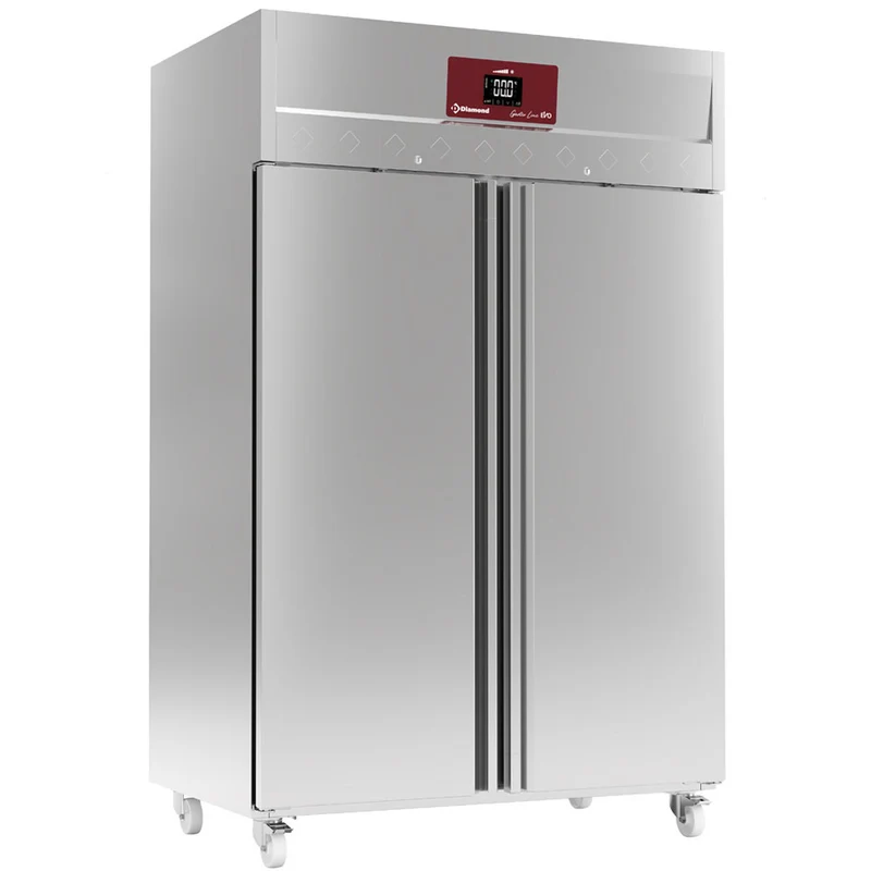 Gastro Tiefkühlschrank 1400L GN 2/1 , 2 Türen, fahrbar, IE140/R9