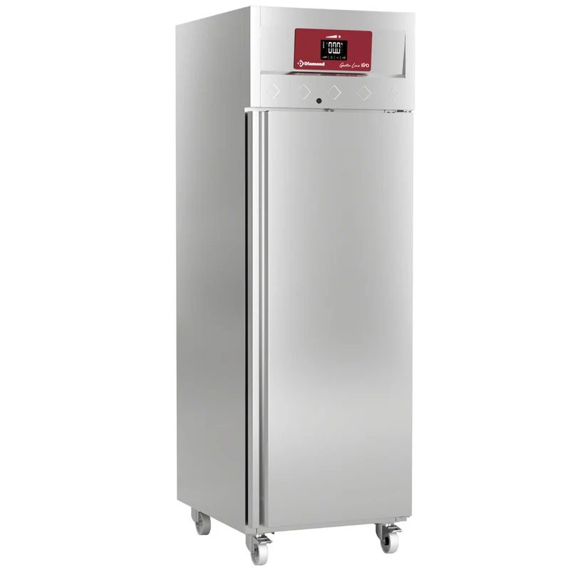Profi Edelstahlkühlschrank 700L , GN 2/1 , fahrbar, ID70/R6