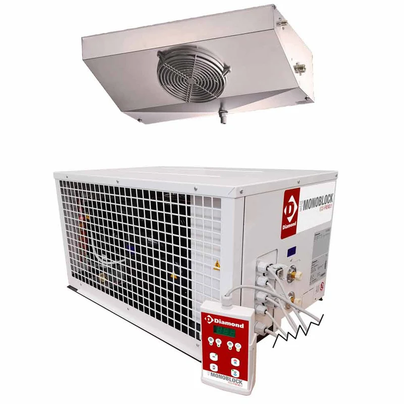 Tiefkühlaggregat für Kühlzellen bis 5 m³ (-15°C / -25°C), HN170M-1R