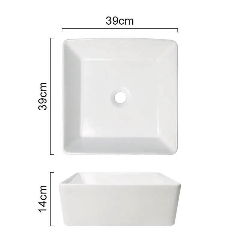 Level Up Your Bathroom With This Top Shelf Ceramic Vessel Sink Featuring Clean Lines And A Smooth Countertop Design This Single Basin Delivers Modern Luxe Vibes Perfect For Apartments Or Hotels Upgrade Your Sink Game Now