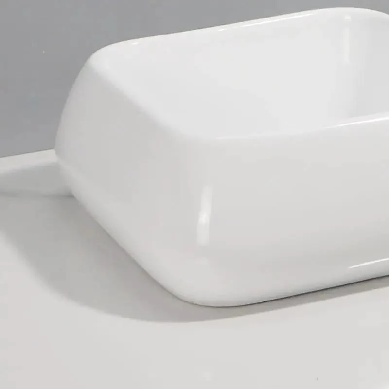 Top Tier Ceramic Vessel Sink Above Counter Basin Stylish Bathroom Wash Bowl Modern Build Snags Serious Style And Runs Smooth Without The Hassle For Balcony Or Bar