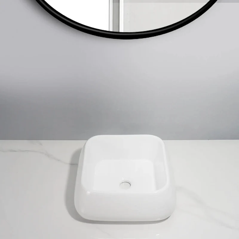 Top Tier Ceramic Vessel Sink Above Counter Basin Stylish Bathroom Wash Bowl Modern Build Snags Serious Style And Runs Smooth Without The Hassle For Balcony Or Bar