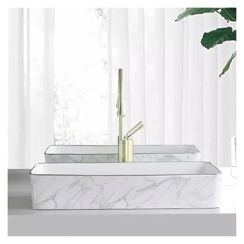 Ridiculously Stylish Ceramic Vessel Sink Designed To Sit Pretty On Any Countertop While Boasting A Knockout Bright White Glaze That Repels Scratches And Brings Serious Modern Vibes To Your Bathroom Setup