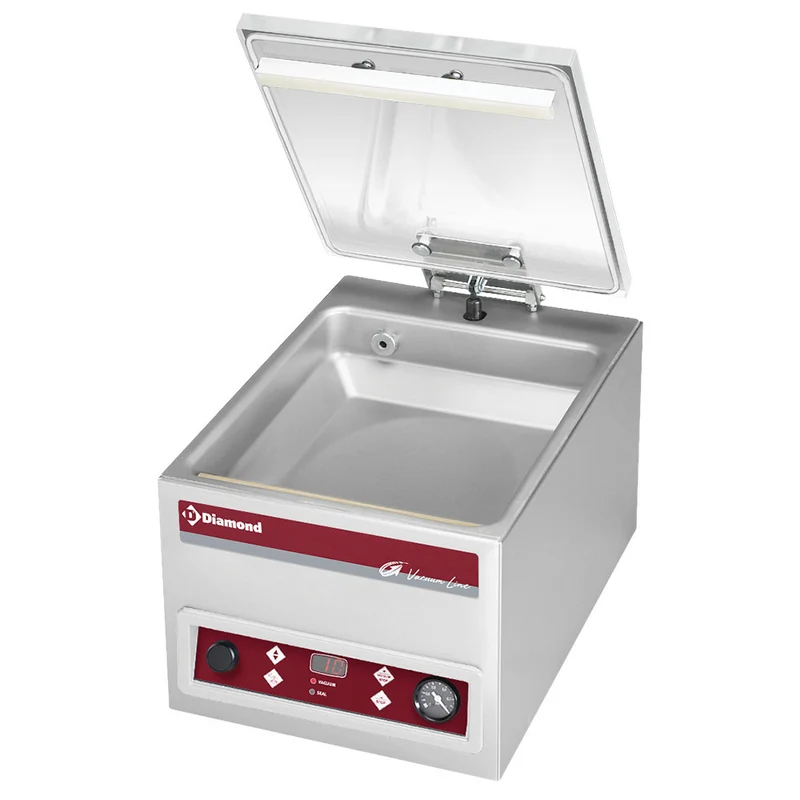 Profi Kammervakuumierer Tischmodell , 4 m³/h Vakuumpumpe, GA-80/S