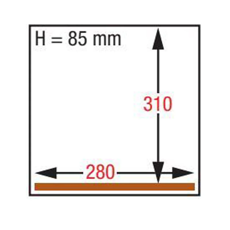 Profi Kammervakuumierer Tischmodell , 4 m³/h Vakuumpumpe, GA-80/S