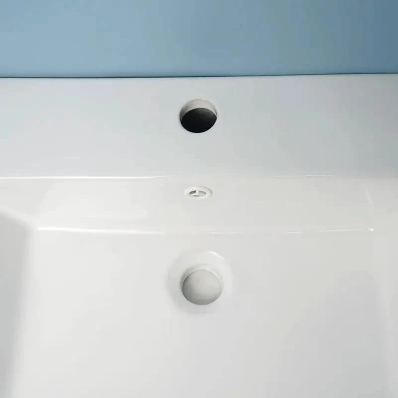 Slick Ceramic Vessel Sink Bathroom Washbasin Above Ground Wall Mount Basin With Sharp Modern Luxury Lines Smooth Glaze Finish Effortless Install Top Shelf Durable Contemporary Fixtures