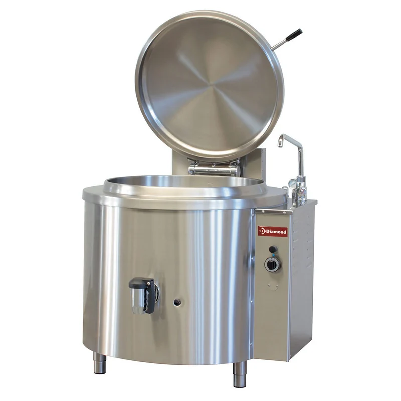 Gaskochkessel 150 Liter , Indirekt beheizt , Edelstahl, GMM/150I
