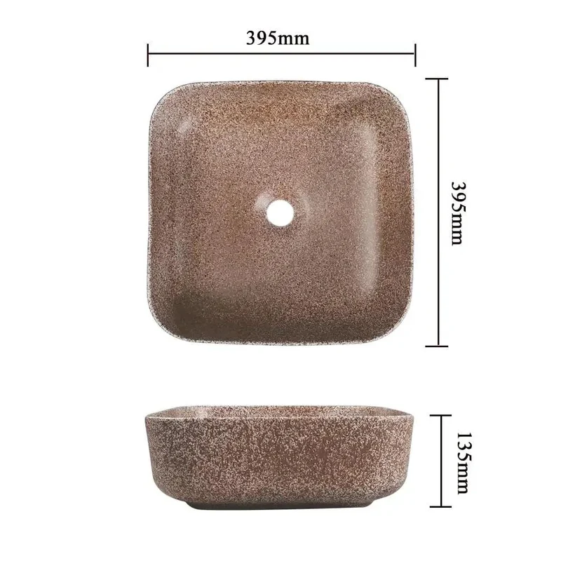 Square Vessel Bathroom Sink Boasting A Slick Glazed Surface And Zero Fuss Cleanup Top Shelf Above Counter Basin For Boutique Hotels Or Modern Homes That Offer Drool Worthy Aesthetic And Hardcore Daily Durability