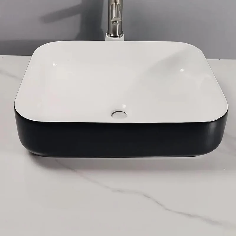 Premium Matte Black Ceramic Above Counter Bathroom Sink And Vessel Basin Featuring Breezy Daily Wipe Down And Stubborn Stain Proof Coating For Fast Home Glow Up