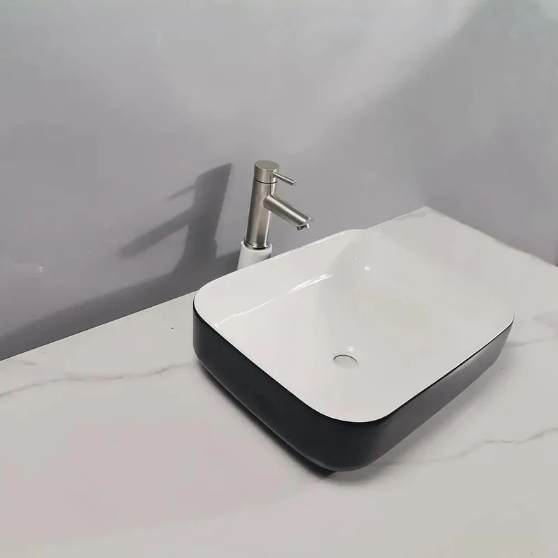 Premium Matte Black Ceramic Above Counter Bathroom Sink And Vessel Basin Featuring Breezy Daily Wipe Down And Stubborn Stain Proof Coating For Fast Home Glow Up