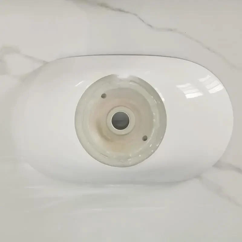 Modern Ceramic Vessel Sink Above Counter Bathroom Basin Minimalist Profile No Sweat Cleaning Stays Bright Over Time Straightforward Setup For Primary Or Guest Bathrooms Solid Durable Build Quality