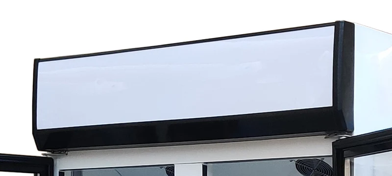 Getränkekühlschrank mit Display, Inhalt 600 Liter
