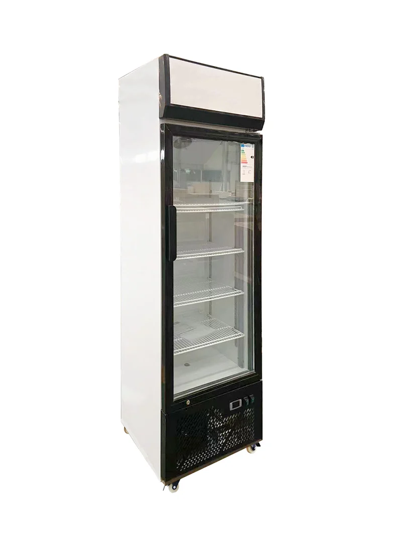 Getränkekühlschrank mit Display, Inhalt 270 Liter