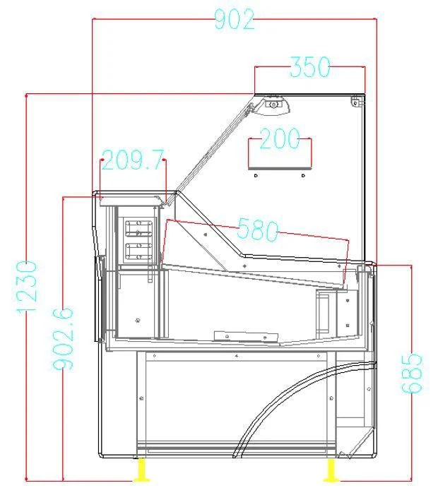 KÜHLVITRINE WESLEY 2.0