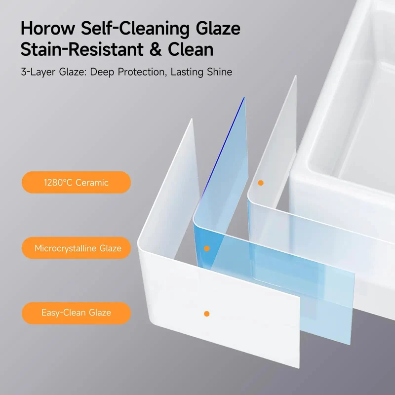 Top Shelf Bathroom Wash Basin Countertop Wall Mounted Rectangular Sink With Stain Resistant Smooth Finish Zero Drama Cleaning Perfect For Cramped Baths Quick Room Refreshes Built Dang Tough