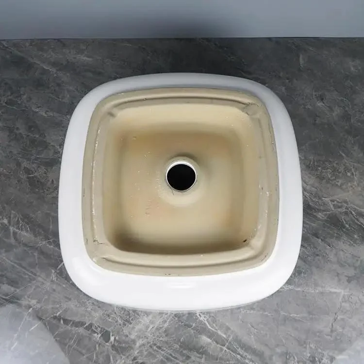 Next Level Ceramic Vessel Sink For Bathroom Vanity Tight Desktop Wash Basin Fresh Porcelain Lavatory Bowl Compact Layout Adds A Smooth Vibe To Your Daily Routine