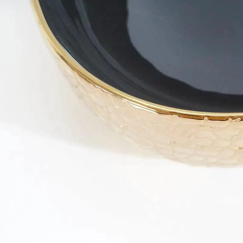 Sleek Ceramic Vessel Sink Designed As A Single Basin Countertop Washbasin That Kicks Up Your Bathroom Style With Serious Modern Luxury Vibes While Delivering An Easy Snap Install And Smooth Flow