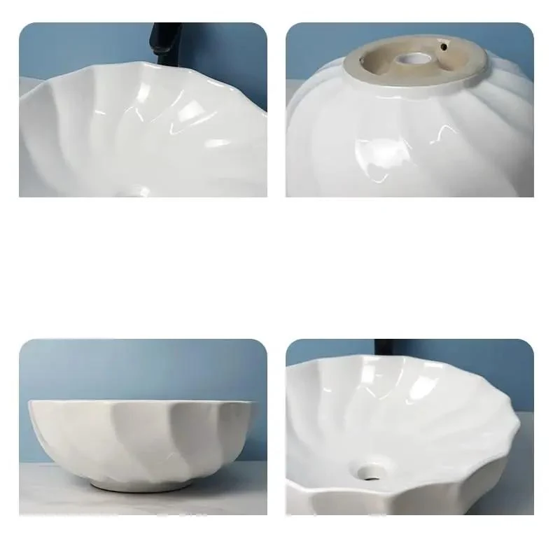 Slick Round Ceramic Vessel Sink For Bathroom Vanity With Fresh Modern Lines And Straight Up Luxe Finish Top Shelf Basin Perfect For Hotels And Bars Seeking Heavy Duty Glam Without The Hassle