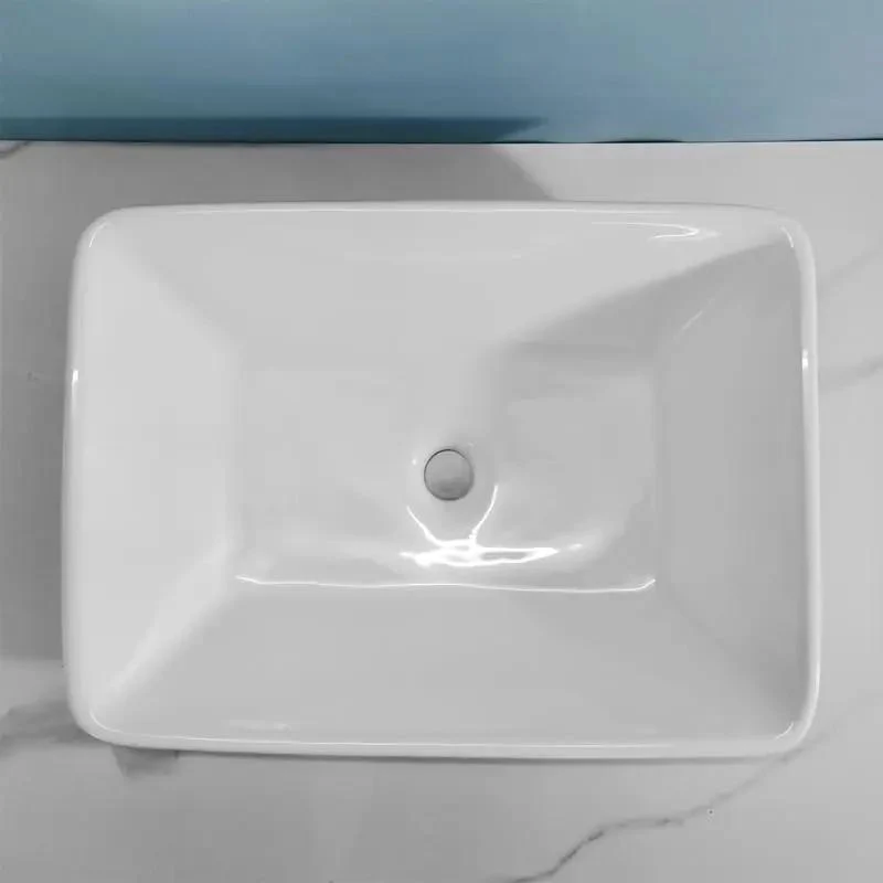 Killer Square Ceramic Vessel Sink For Your Modern Bathroom Or Home Bar Large Above Counter Wash Basin Featuring Sleek Art Design And Hassle Free Mounting For Instant Room Glow Up