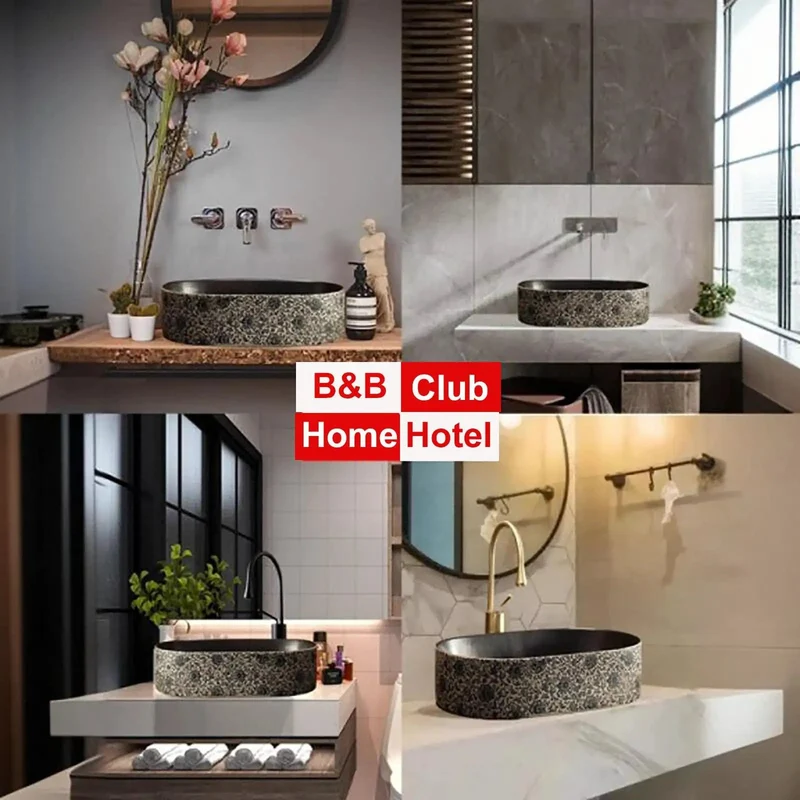 Badass Retro Ceramic Above Counter Vessel Sink With Hella Smooth Glazed Oval Bowl Perfect For Bathroom Vanity Upgrade That Brings Sweet Vintage Cool And Dime Quality Finish To Any Space