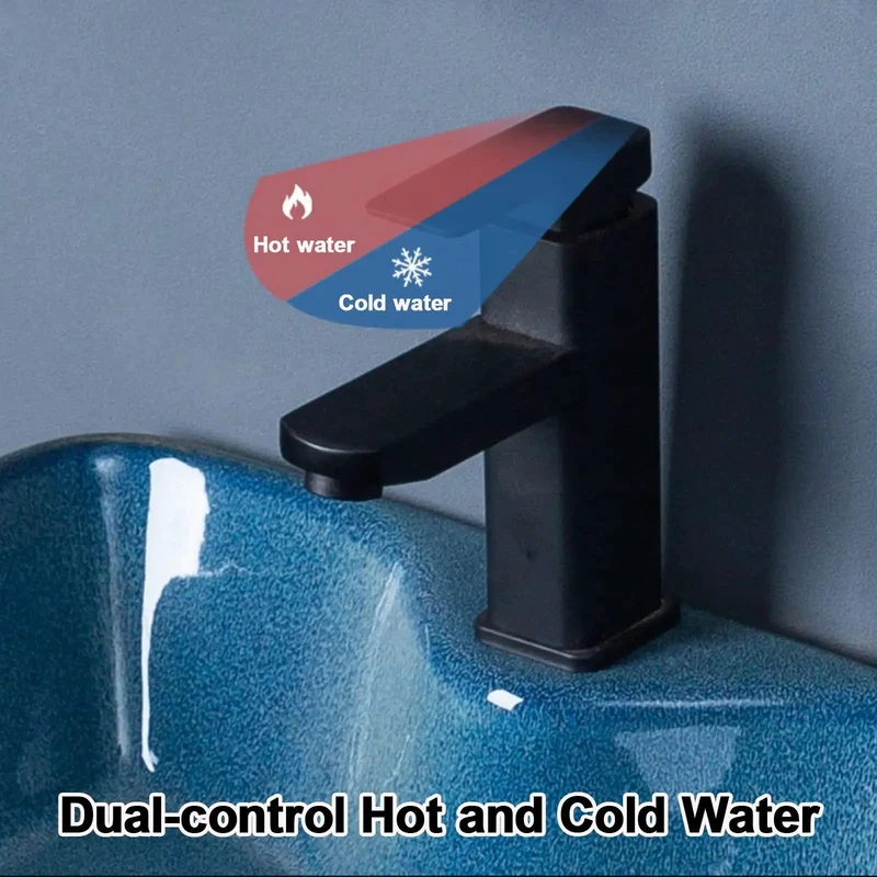 Wall Mounted Premium High Density Ceramic Vessel Sink With Sleek Rectangular U Shaped Basin And Heavy Duty Faucet And Sturdy Metal Pedestal Stand For Compact Bathrooms
