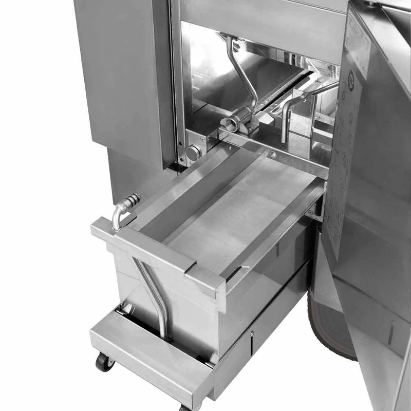 Profi Gas-Standfritteuse 23 Liter mit Korbhebeautomatik & Ölfiltersystem, G22/F23CFSA4-AC