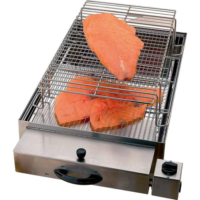 Elektrischer Tisch-Räucherofen , für 400x600 mm Bäckernorm-Roste, FAS-164