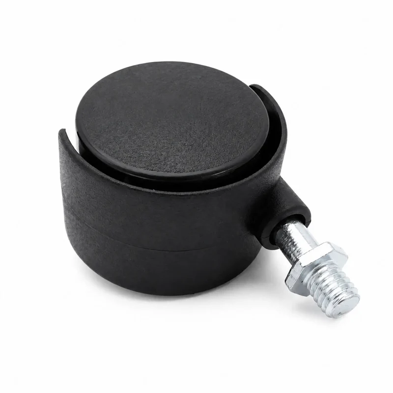 Glide Like Butter Four Pack Swivel Caster Wheels With Brakes For Oil Filled Radiators And Electric Heaters Replacement Casters For Furniture And Bath Chairs Floor Safe Plastic Design Quiet Operation Black
