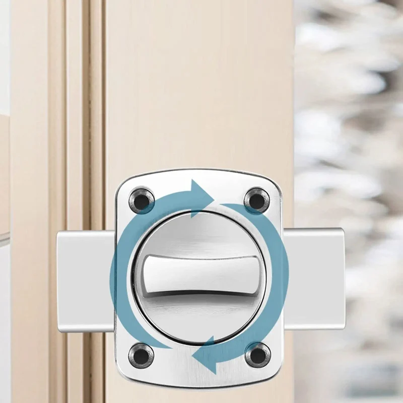 Heavy Duty Zinc Alloy Sliding Door Lock With Universal Wardrobe Catch Bolt And Secure Gate Latch Made For No Sweat Diy Install And Everyday Peace Of Mind Plus Anti Scratch Coating For Reliable Window And Cabinet Securing