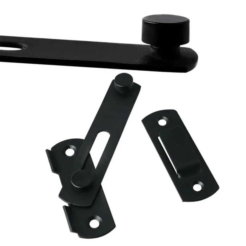 Heavy Duty Stainless Steel Safety Snap Latch Door Bolt, Anti-Corrosive Gate Lock For Sheds, Kennels, Fridges, Boxes, Windows, Easy Fit Sliding Bolt Security To Keep Your Home Locked Down Tight.