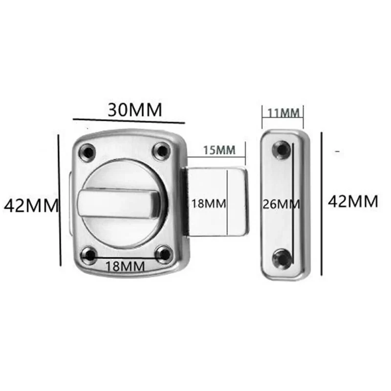 Heavy Duty Zinc Alloy Sliding Bolt Lock For Cabinets Doors And Gates Boasts Tough As Nails Build And Smooth Glide Action To Keep Your Gear Locked Down Tight