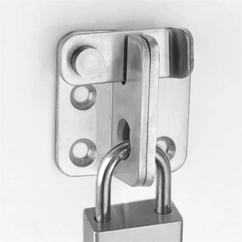 Stainless Steel Spring Latch Bolt Lock For Doors And Cabinets Featuring Heavy Duty Toggle Catch That Snaps Right Into Place For Rock Solid Security And Hassle Free Diy Installation