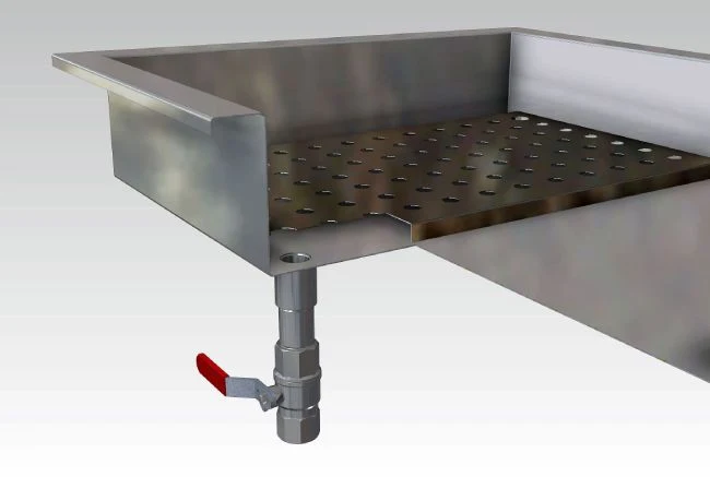 GEMAHLENES EIS BEHÄLTER EINBAU 3/1GN
