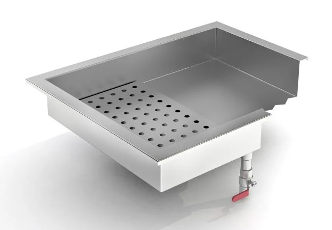 GEMAHLENES EIS BEHÄLTER EINBAU 3/1GN