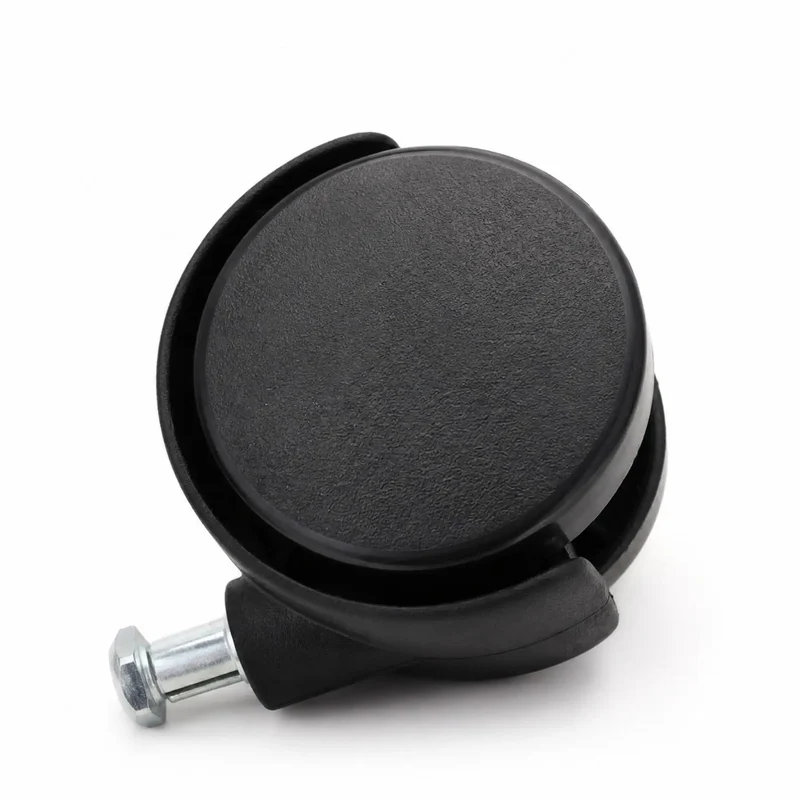 Butter Smooth Plastic Swivel Casters With Brakes Two Piece Set Glides Effortlessly On Tile And Carpet And Laminate Replaces Broken Feet For Oil Radiators